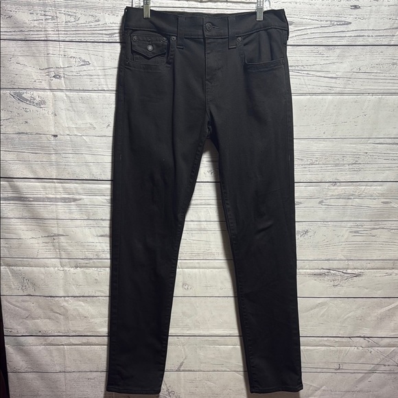 True Religion Relaxed Slim fit black jeans - Picture 1 of 9